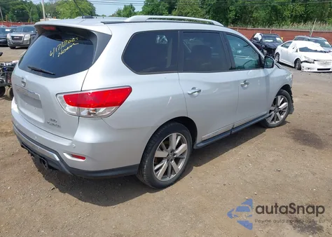 2013 Nissan Pathfinder Platinum из США, поврежденный, VIN 5N1AR2MM3DC660634